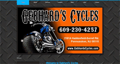 Desktop Screenshot of gebhardsmotorcycles.com