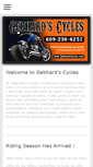 Mobile Screenshot of gebhardsmotorcycles.com